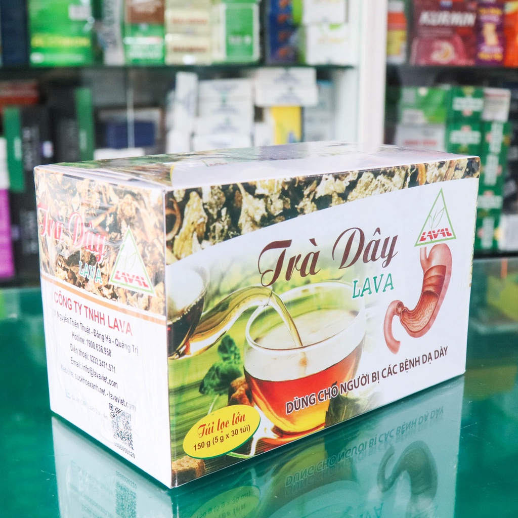 Trà Dây Lava, dùng cho người bị các bệnh dạ dày( hộp 30 gói )