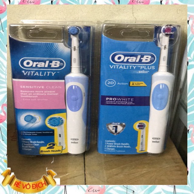 GIÁ SẬP SÀN Bàn chải điện Oral-B Úc người lớn, trẻ em CỦ XẢ