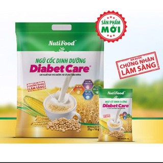 Ngũ cốc DiabetCare dành cho người bị tiểu đường nutifood 25g x 16 gói