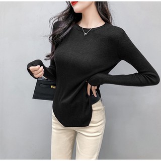 Áo len vạt bầu siêu mỏng dành cho mẹ bầu thu đông 2020