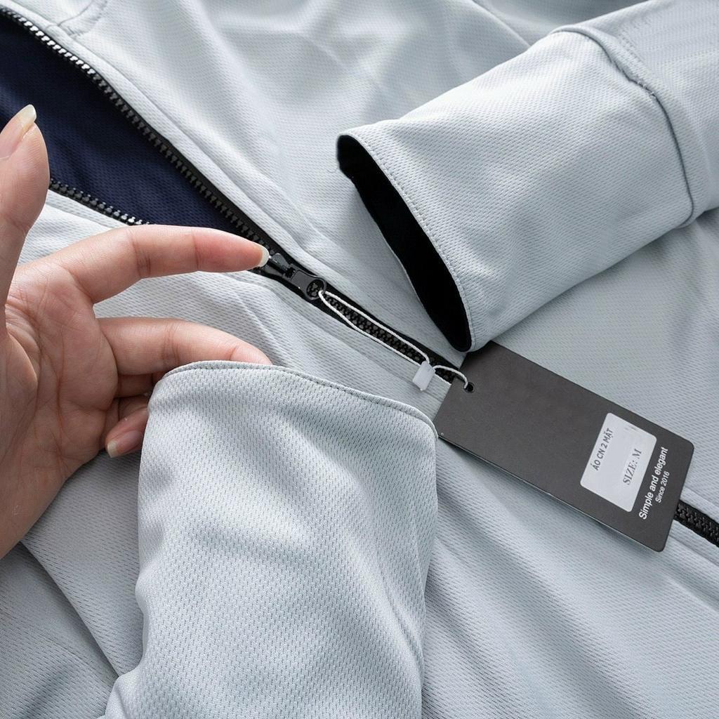 Áo Chống Nắng 2 Lớp Mặc 2 Mặt TURATY Thông Hơi Thun Lạnh Thoáng Mát