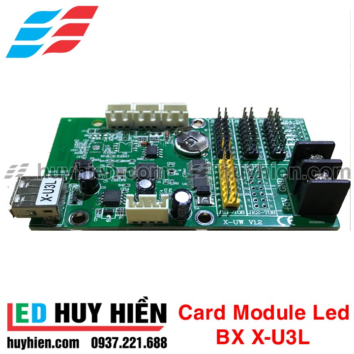 Card BX XU3L, Mạch điều khiển module led BX X-U3L 3 tầng module 1 màu, 3 màu
