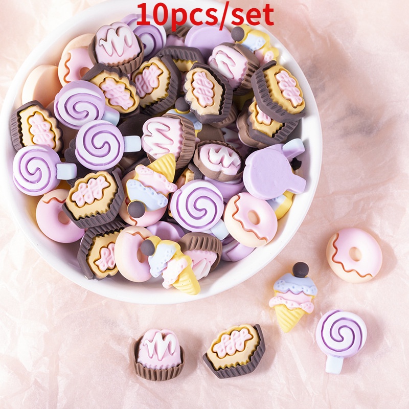 10 Phụ kiện trang trí điện thoại thủ công đa năng nhiều hình dáng dễ thương