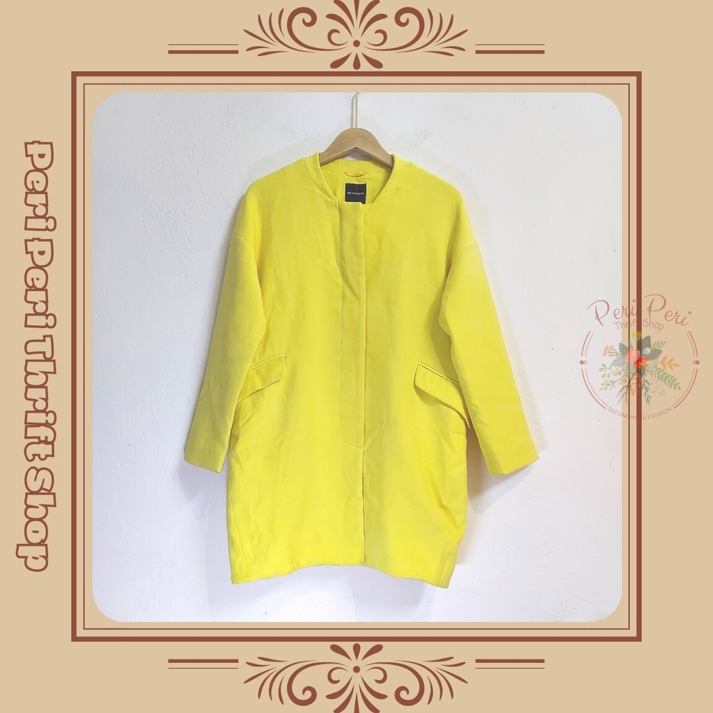 Áo khoác Blazer vàng chanh- AK008 peri.2hand