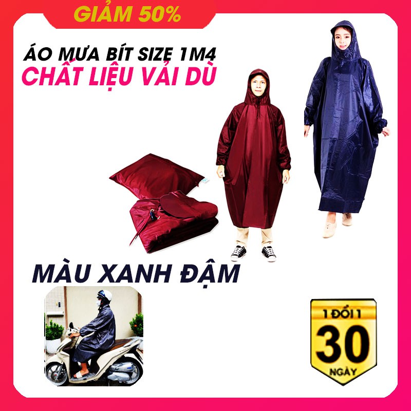 ÁO MƯA VẢI DU BÍT XUNG QUANH,CHỐNG RÁCH ,BỀN RẺ ĐẸP