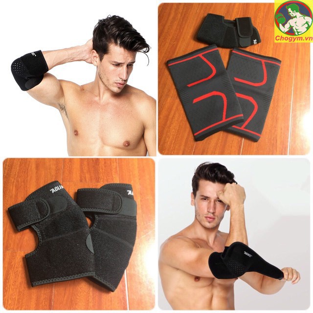 {sẵn) Băng Bảo Vệ Khủy Tay Aolikes Elbow Support  2019