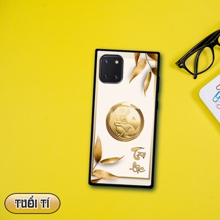 Ốp lưng kính 3D 12 con giáp - Samsung galaxy Note 10 Lite