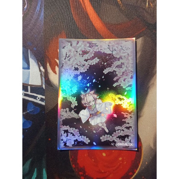 Miếng bọc bài lẻ Yugioh chính hãng Hình Ash Blossom ( mẫu 2 )