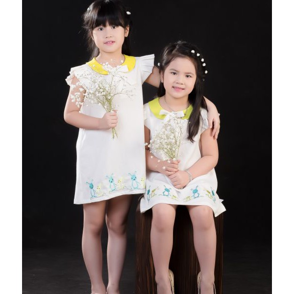 Đầm cổ sen Lovely Summer LK0027 - Lovekids