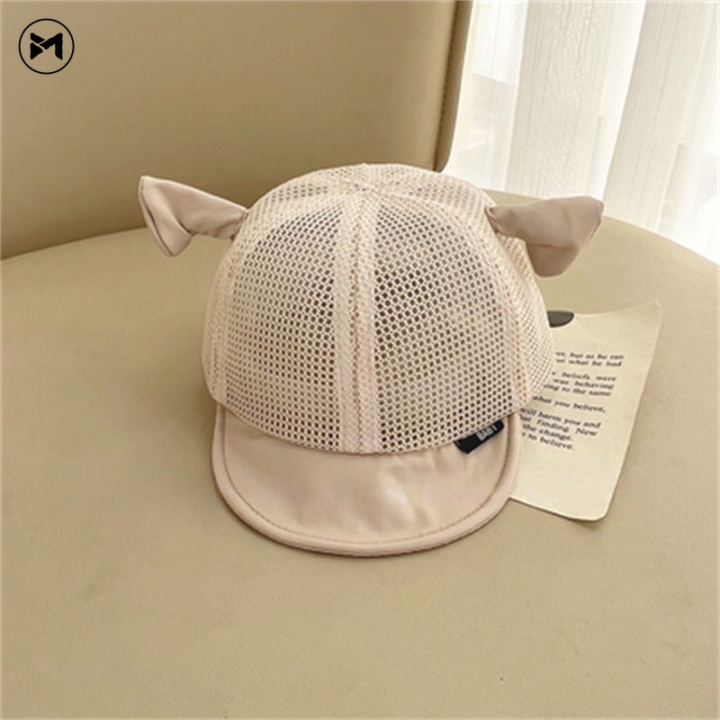 Mũ Tai Bèo Phối Lưới Thời Trang Mùa Hè Cho Bé