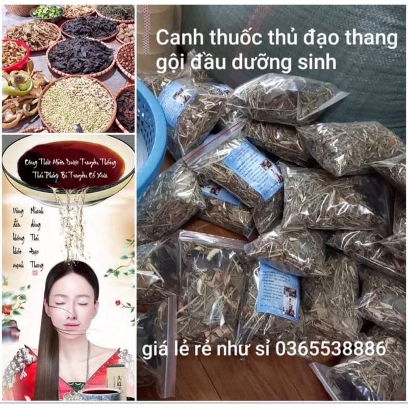 Thảo Dược Xông Đầu Dưỡng sinh - Thảo Mộc Xông Gội Dưỡng Sinh 100% Tự Nhiên