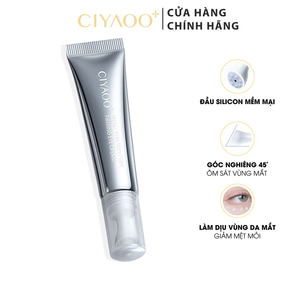 Kem Mắt CIYAOO Giảm Quầng Thâm, Tan Bọng Mắt & Mụn Thịt Vùng Mắt (15g)