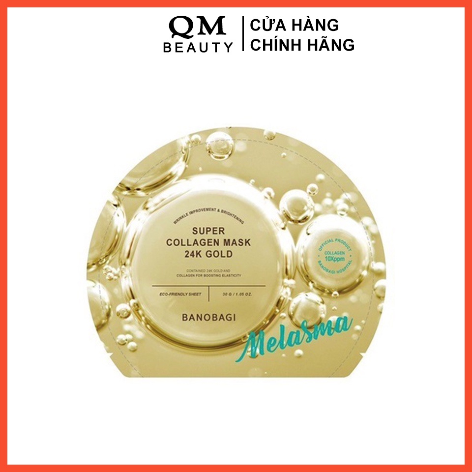 Mặt nạ dưỡng da Banobagi 24K Gold Melasma giảm nám, chống lão hóa da Hàn Quốc