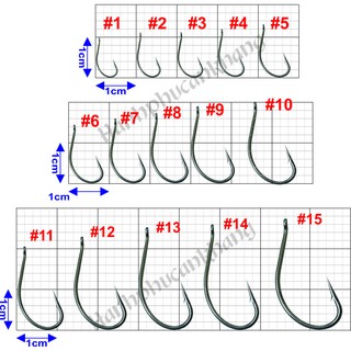 Hộp 100 Lưỡi Câu Thép Siêu Cứng ( Mã D )