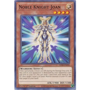 Thẻ bài Yugioh - TCG - Noble Knight Joan / LED8-EN030'