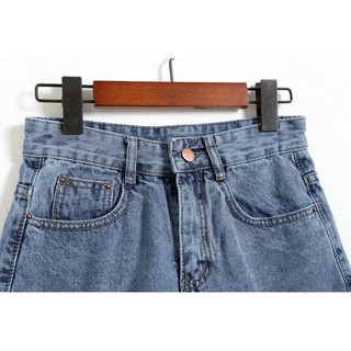 #3 Quần short jean demi cạp cao