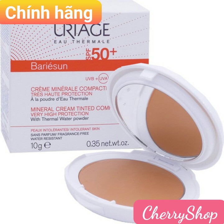 🌼Kem Phấn Bột Khoáng Tươi Chống Nắng Che Khuyết Điểm Uriage Powder Bariesun Compact Powder SPF50+ (10g)