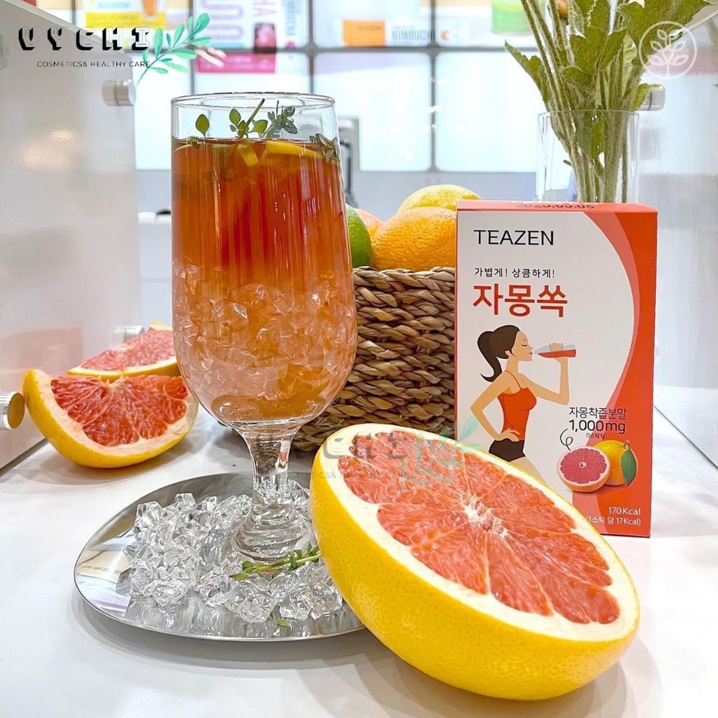 Trà Teazen bưởi nhập khẩu Hàn Quốc