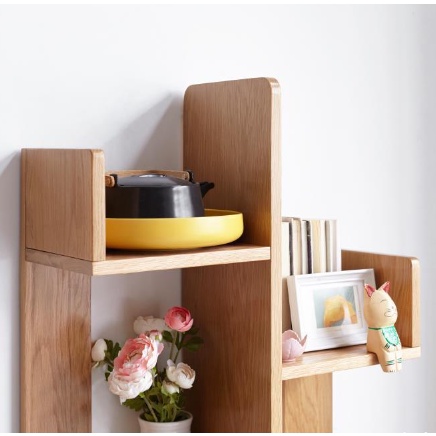 Kệ Sách Gỗ Trang Trí Để Đồ 7 Tầng - Nội Thất Gcon