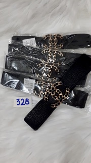 Thắt lưng bản 4cm. Mặt logo phối da.MS328