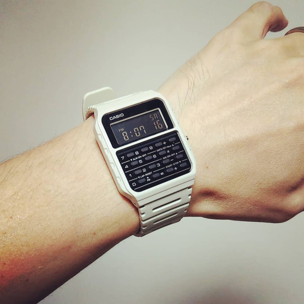 Đồng hồ Nam dây nhựa Casio CA-53 chính hãng bảo hành 1 năm Pin trọn đời