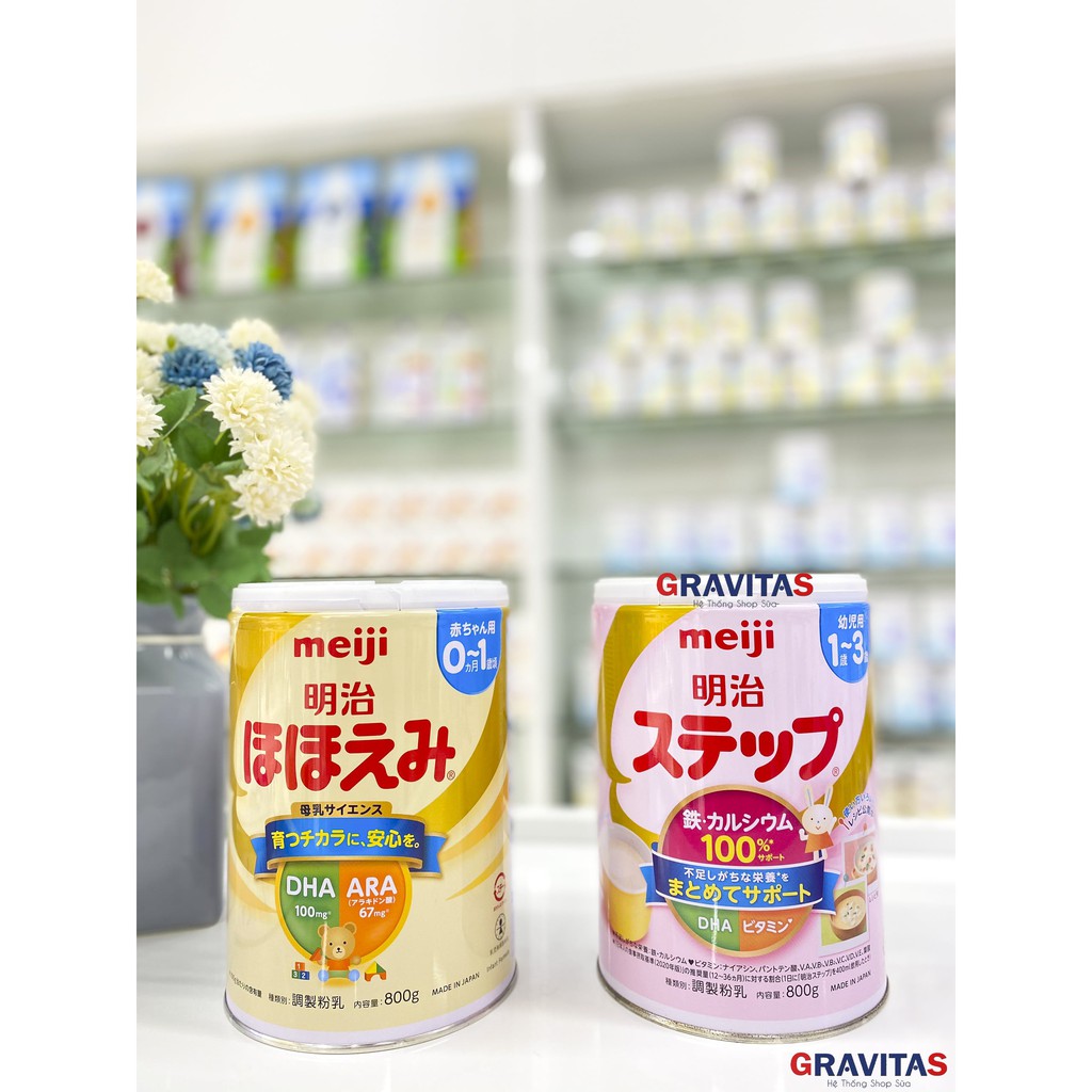 [ DATE 2022 ] Sữa Meiji Nội Địa 0 -1 800gm DATE MỚI NHẤT