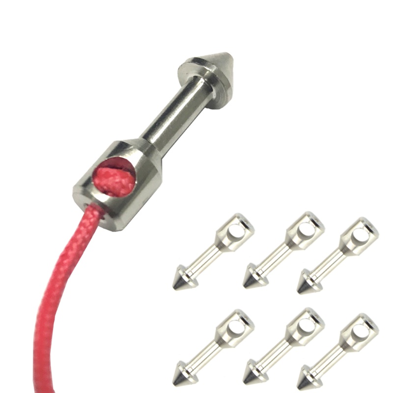 Set 6 Vòng Điều Ước Xương Cá Bằng Thép Không Gỉ Chuyên Dụng Cho Câu Cá Lê