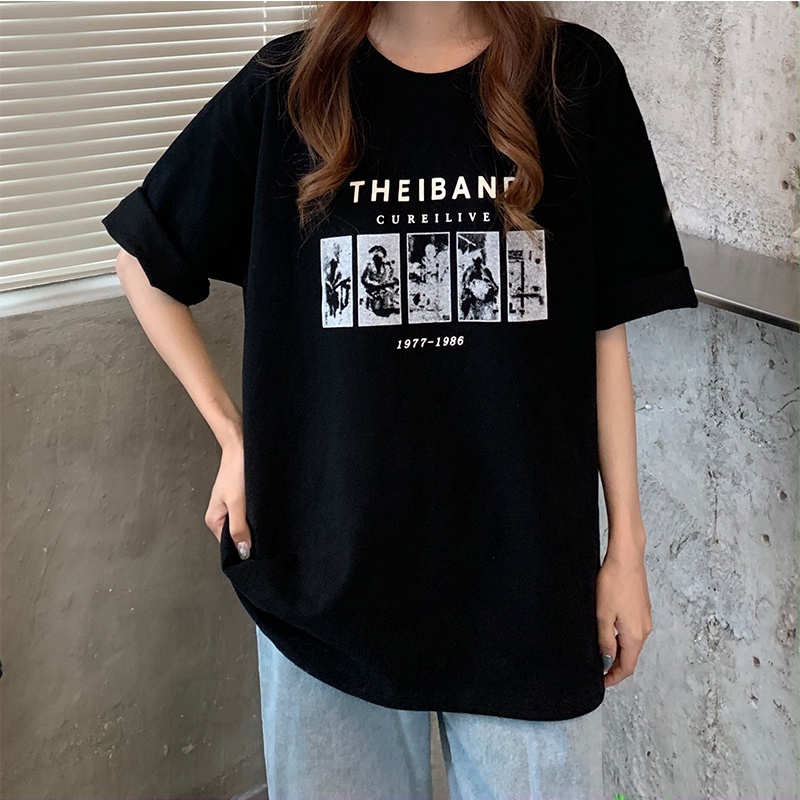 Áo Thun The Band Form Rộng Phông 3158 Tay Lỡ Vintage Unisex Nam Nữ Ulzzang - VIETCEN