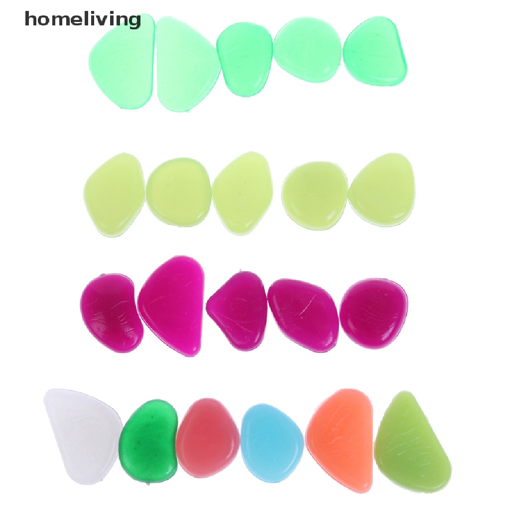 Bộ 50 Viên Đá Dạ Quang Trang Trí Bể Cá