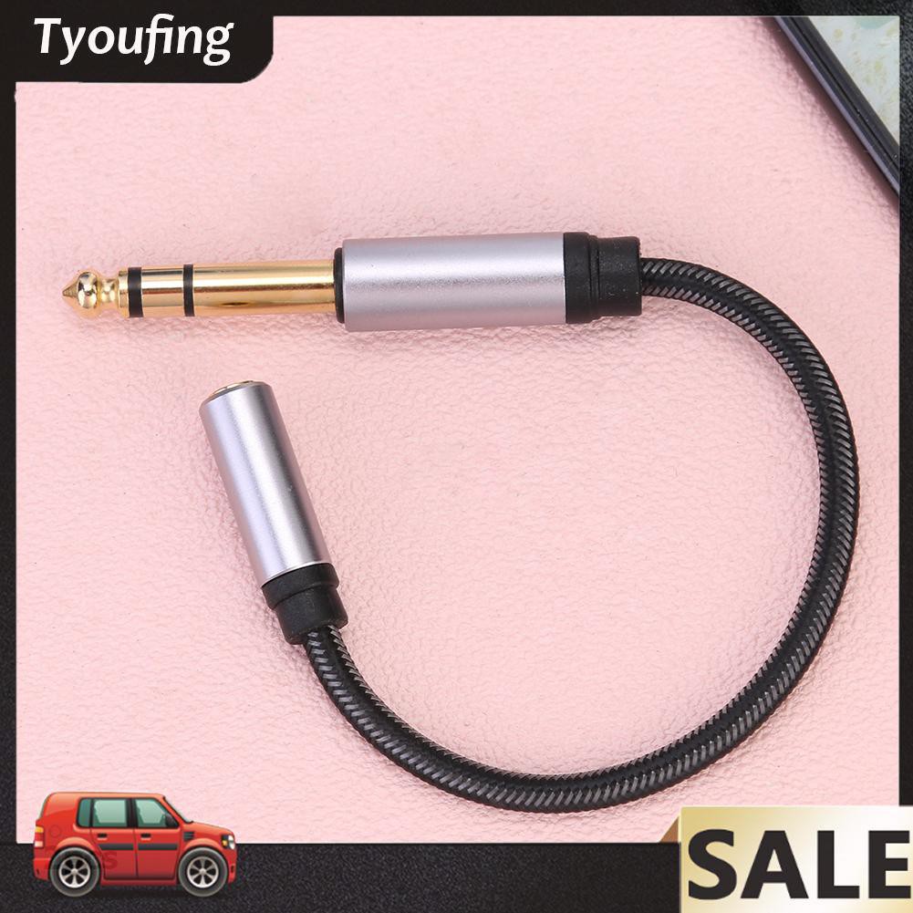 2 Cáp Chuyển Đổi Từ Cổng 3.5 mm Sang Giác Cắm 6.35mm Trs Nylon