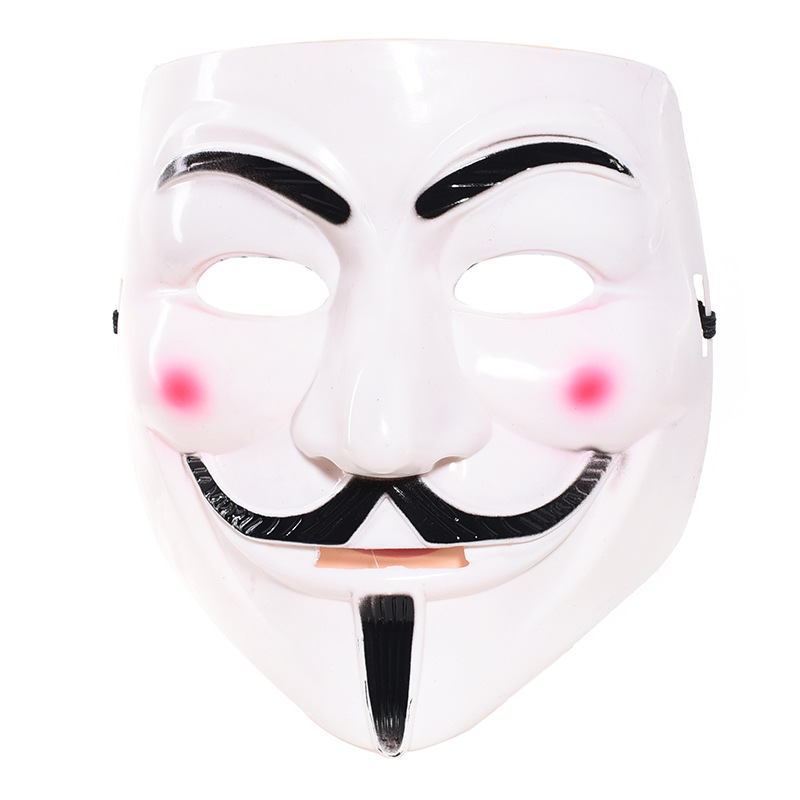 Mặt Nạ Hóa Trang Hacker V-Line Cho Halloween