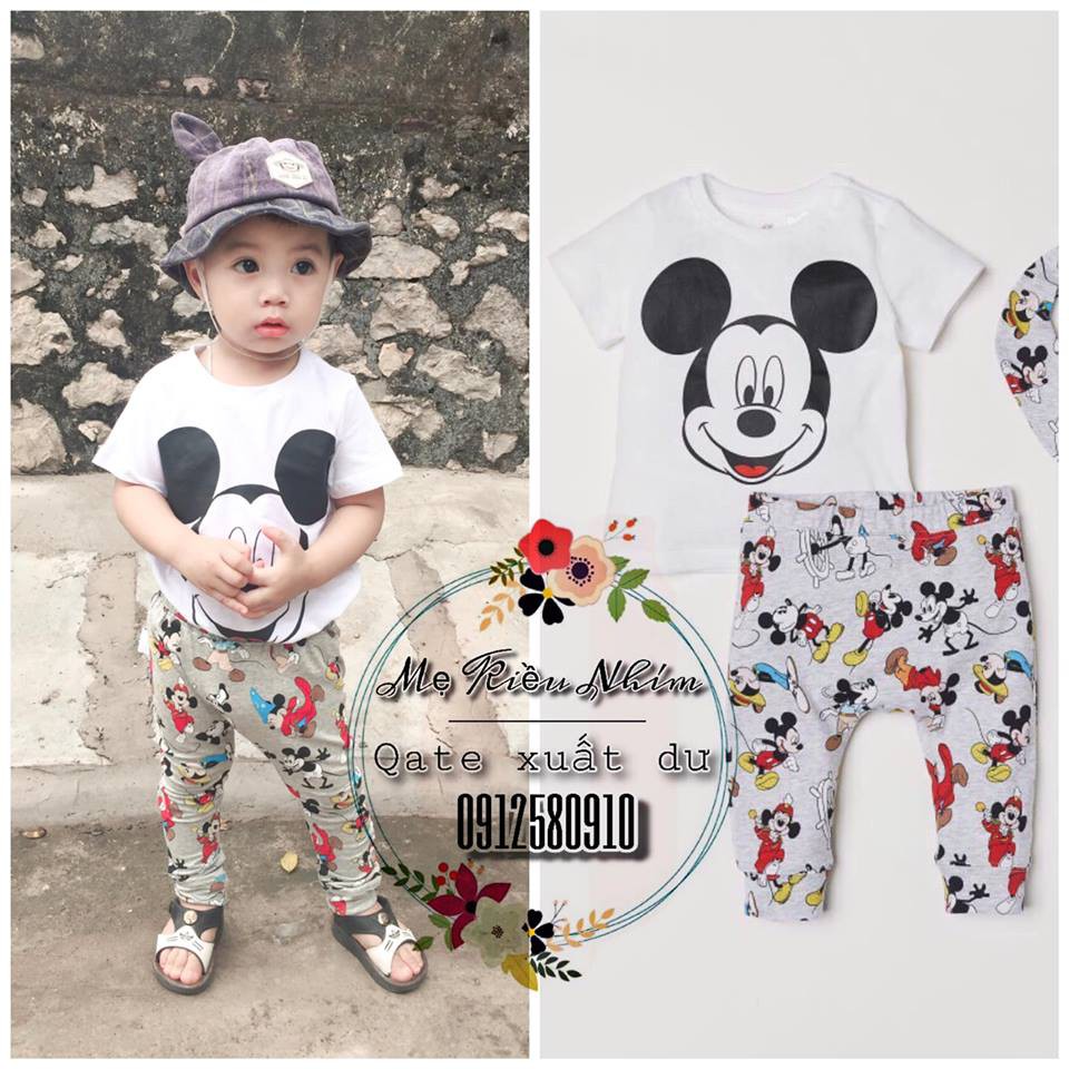 Set mickey zara (không kèm yếm)