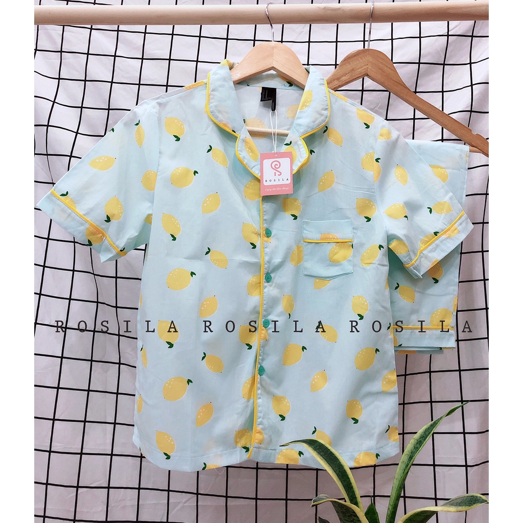 Bộ lửng Pyjama chất kate mềm đẹp