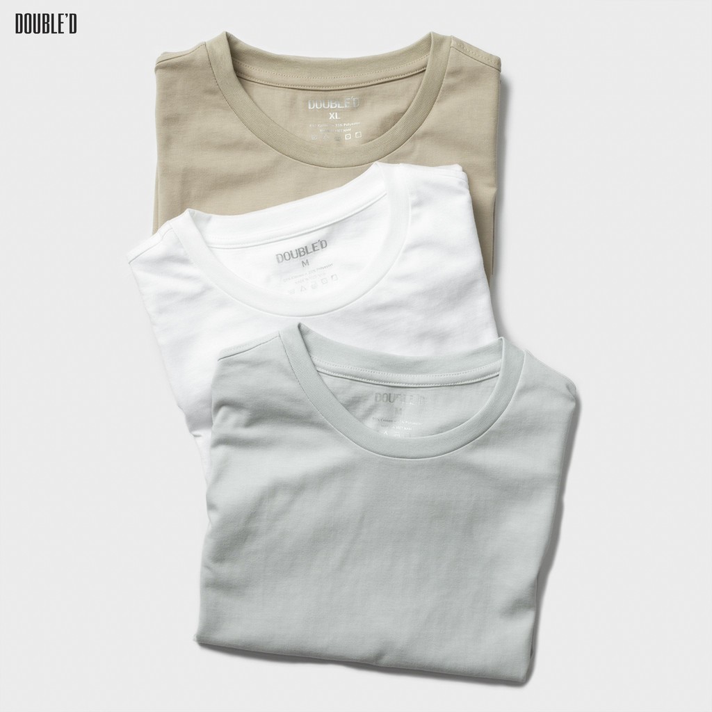 Áo thun nam Double'D form slim fit tay ngắn TSKEM00 | BigBuy360 - bigbuy360.vn