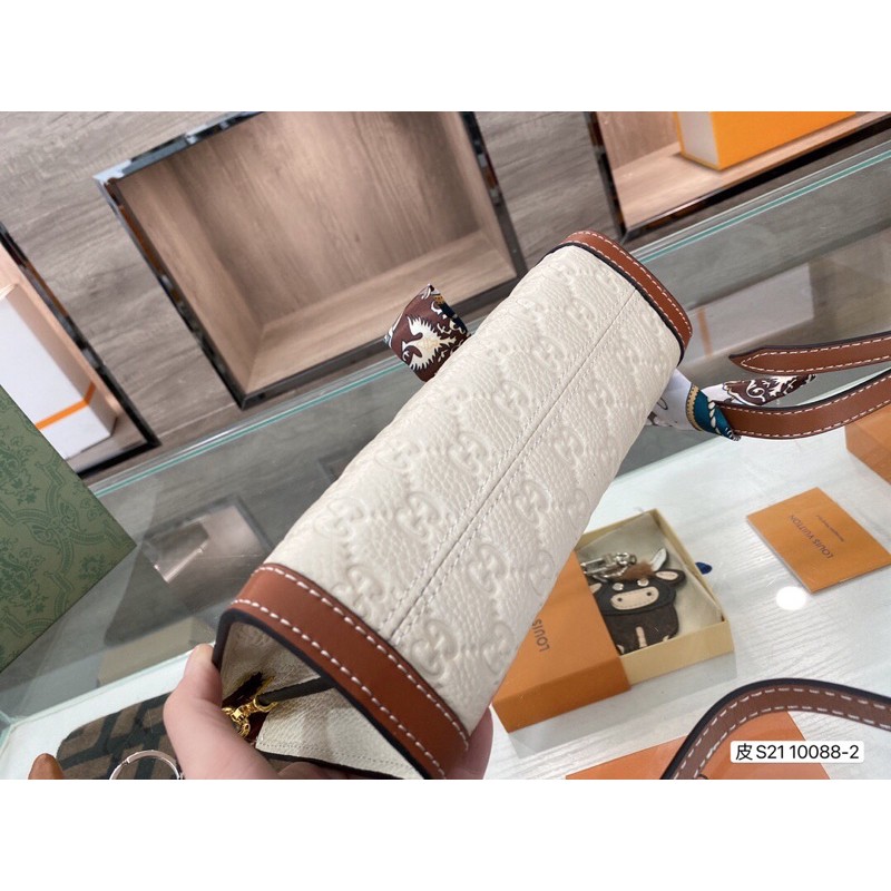 Túi ví, Clutch da thật cao cấp Gucci GG GC thiết kế hiện đại, thời trang