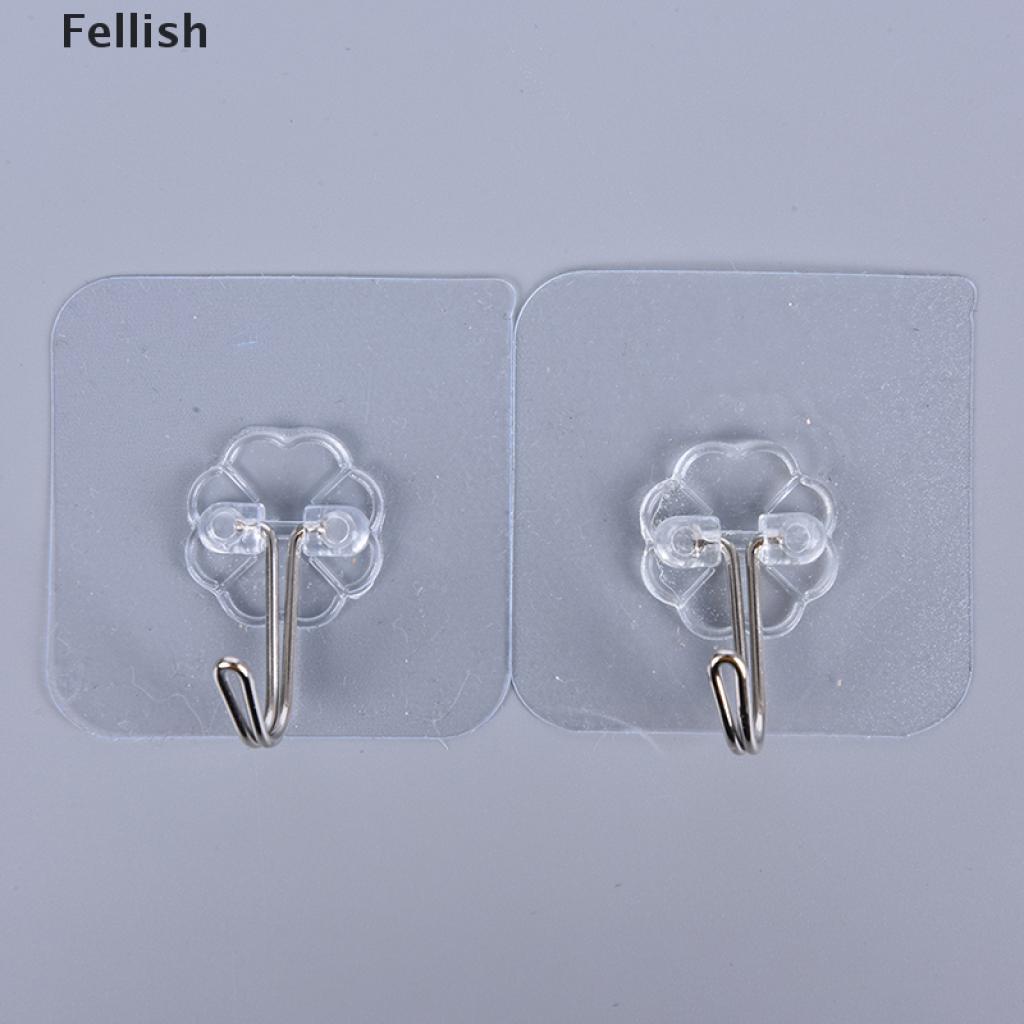 1 Móc Treo Đồ Gắn Tường Trong Suốt Có Giác Hút Chắc Chắn Cho Nhà Tắm / Nhà Bếp 436vn