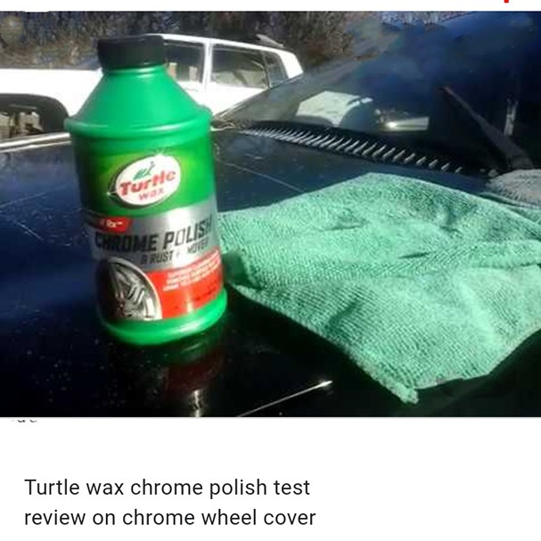 Kem đánh bóng kim loại , Chrome - Turtle Wax Chrom Polish 355ml.