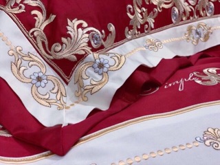 Set chăn ga lụa  thêu mới nhất, hàng 7 món cao cấp