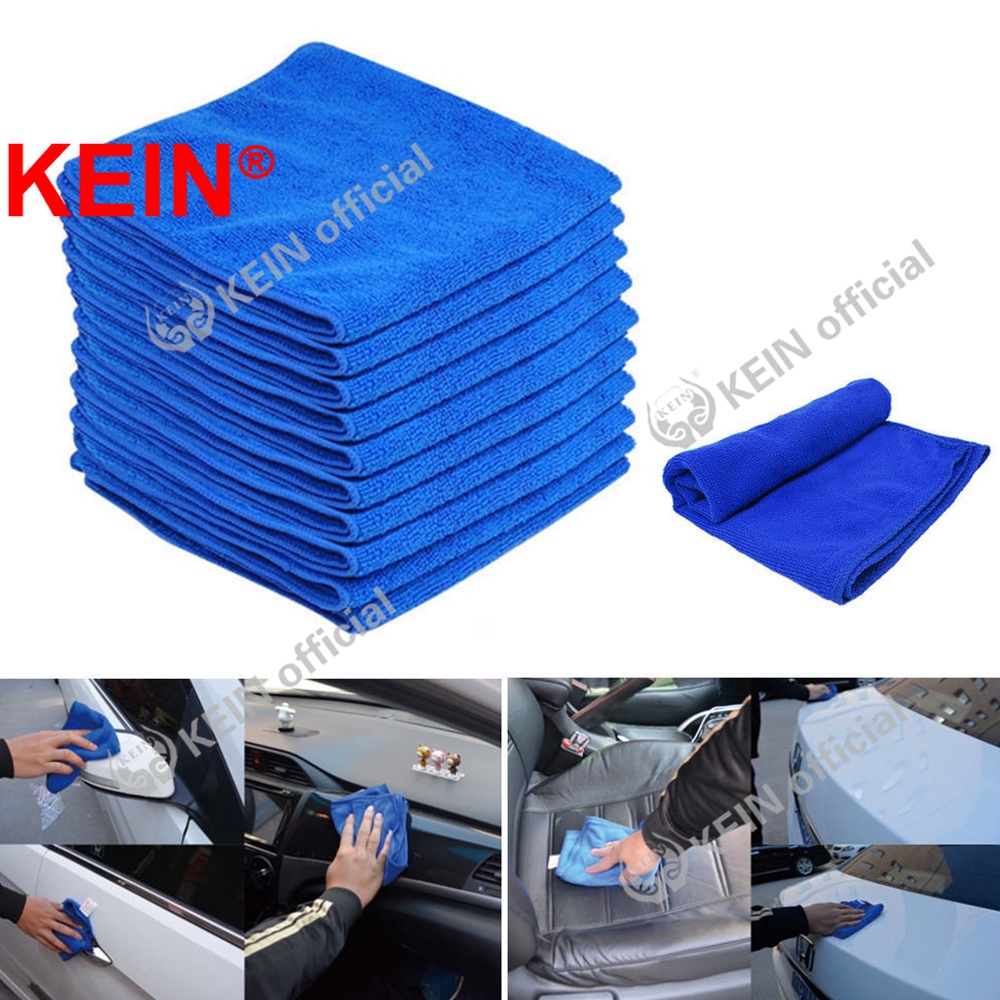 Khăn Lông Cừu San Hô 30x30cm Thấm Hút Tốt Vệ Sinh Xe Hơi/Nhà Cửa Tiện Dụng