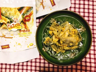 Snack da cá trứng muối