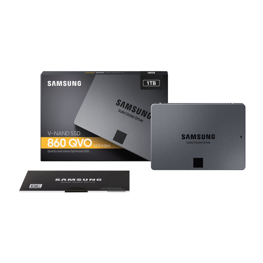 [Mã ELMS05 giảm 5% đơn 300k]Ổ cứng SSD Samsung 860 QVO 1TB 2.5-Inch SATA III - BH 3 Năm 1 Đổi 1 | WebRaoVat - webraovat.net.vn