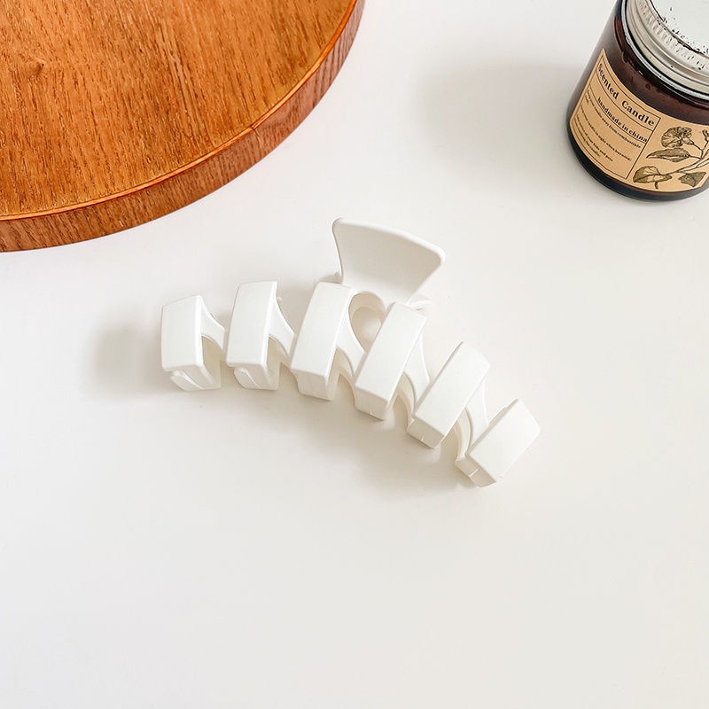 Kẹp tóc cỡ lớn thiết kế đơn giản phong cách Hàn Quốc dành cho nữ