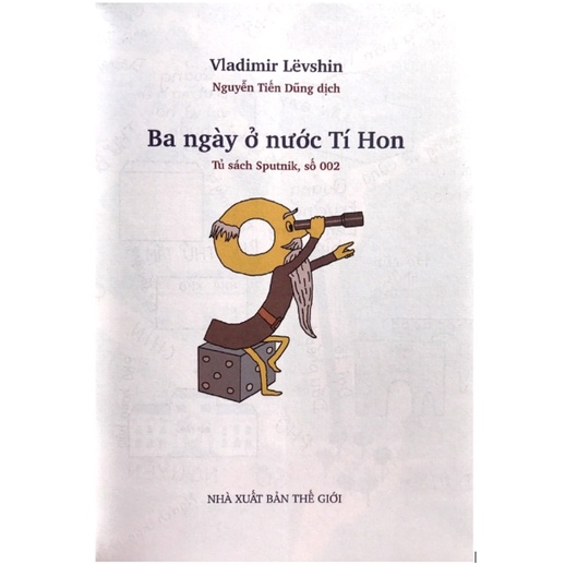 Sách - Ba Ngày Ở Nước Tý Hon