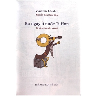 Sách - Ba Ngày Ở Nước Tý Hon