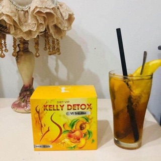 Trà Đào giảm cân Kelly Detoxx
