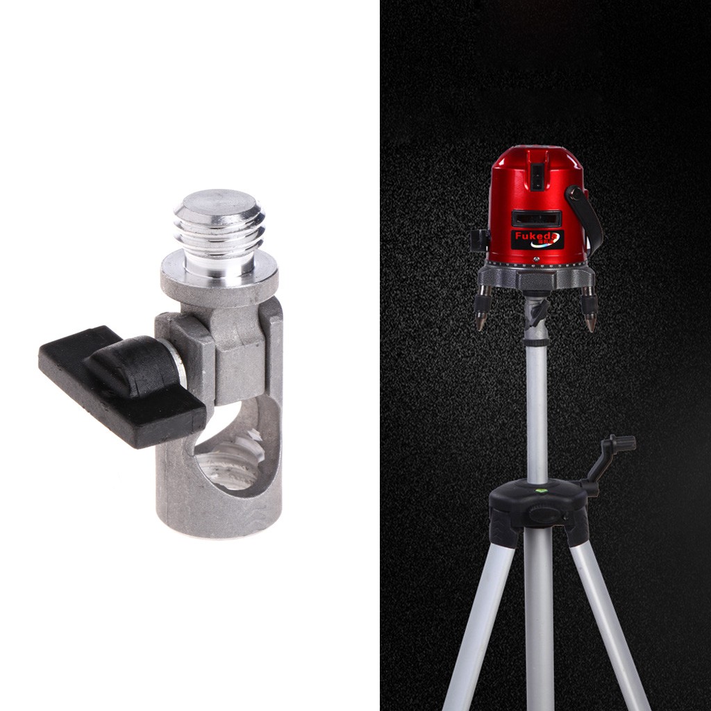 5/8 Inch Angle Tripod Rotary Laser Levels Dual Slope Adjustment Bracket Rod