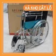 (Sẵn hàng) Xe lăn Lucass X9 – Xe lăn tay dành cho người tàn tật, người già ốm X9
