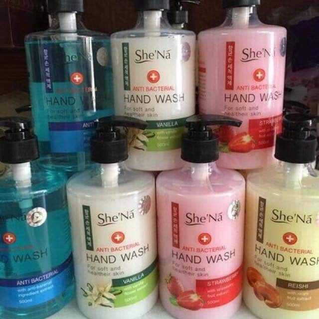NƯỚC RỬA TAY SHE NA 500ML MALAYSIA