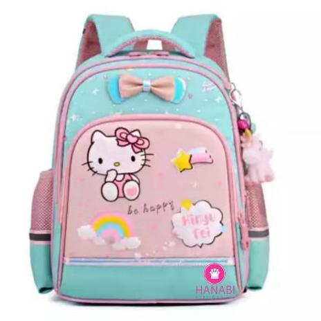 8.8 Nam HANABI - Balo Đi Học Hello Kitty Dễ Thương Với Giá $
