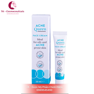 Acne queen kem ngừa mụn trắng da, làm mờ vết thâm mụn - 20ml